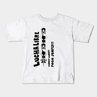 LUCHA LIBRE#58mono Kids T-Shirt